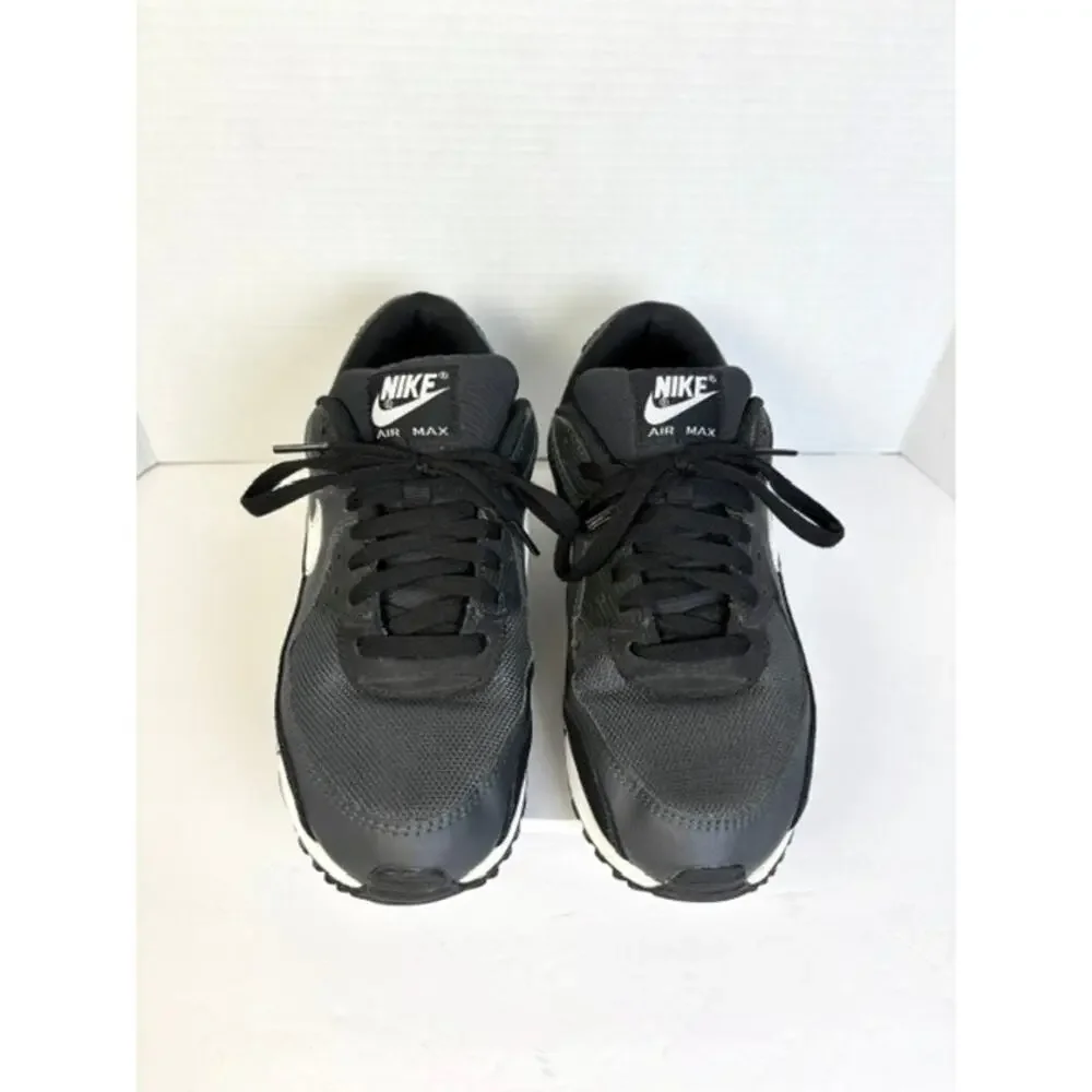 Nike Air Max 90 Men Size 8.5 Iron Grey Black Athletic Running Shoes CN8490-002
